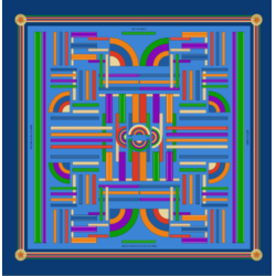 Bandana Bleu (55x55 cm)