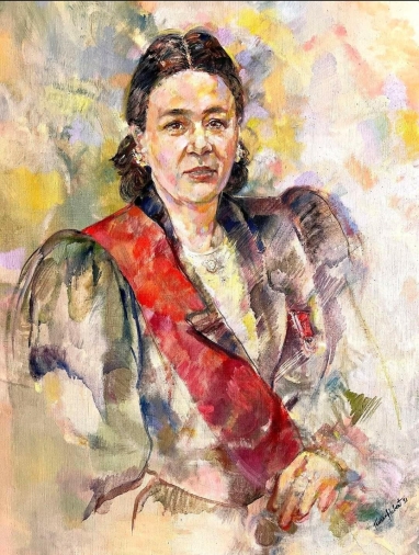 Peinture de Madame Hubert