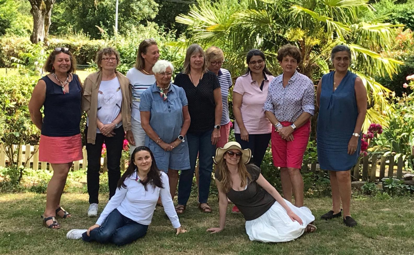 Marie-Laure Paris, Marie-Caroline Hubert, Hélène Groult, Maryvonne Huet, Annick Simon, Isabelle Bachmann, Marianne Mouchot, Valérie Surville, Bénédicte de Parscau, France Desmier de Ligouyer et Murielle Delbec